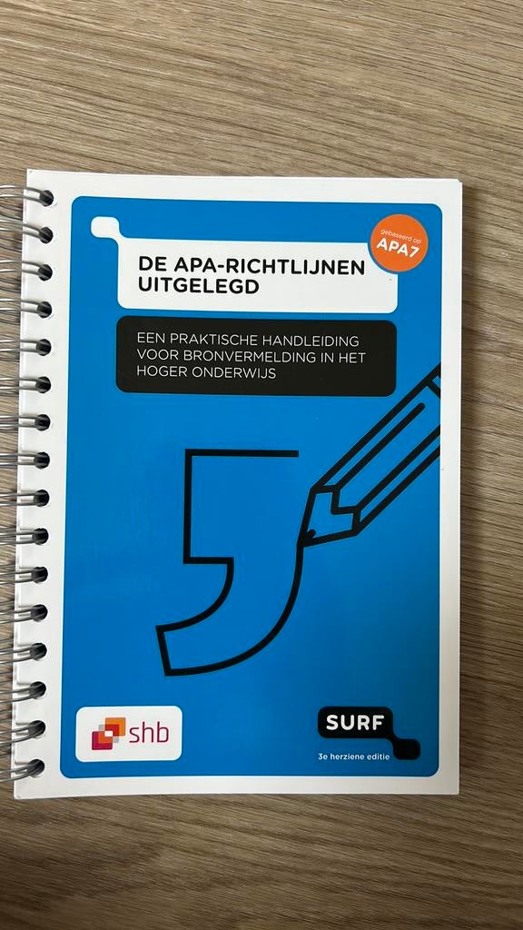 Arjan Doolaar - De APA richtlijnen uitgelegd, Boeken, Ophalen of Verzenden, Zo goed als nieuw, Arjan Doolaar; Jurgen Mollema; Nathalie van den Eerenbeemt; A...