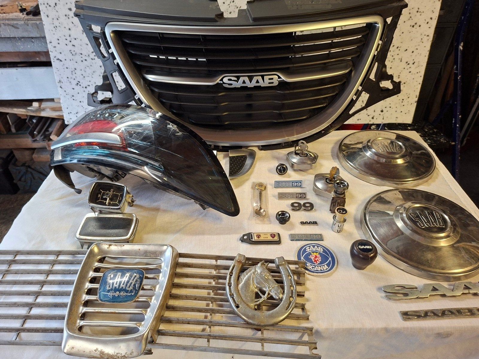 Saab koopjes, Ophalen, Voor, Saab, Bumper