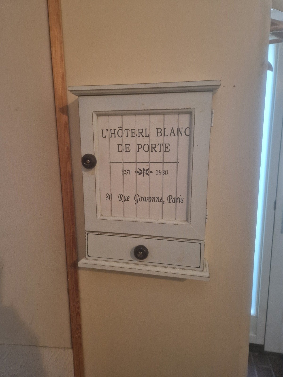 Sleutelkastje met lade - Vintage stijl, Ophalen, Gebruikt