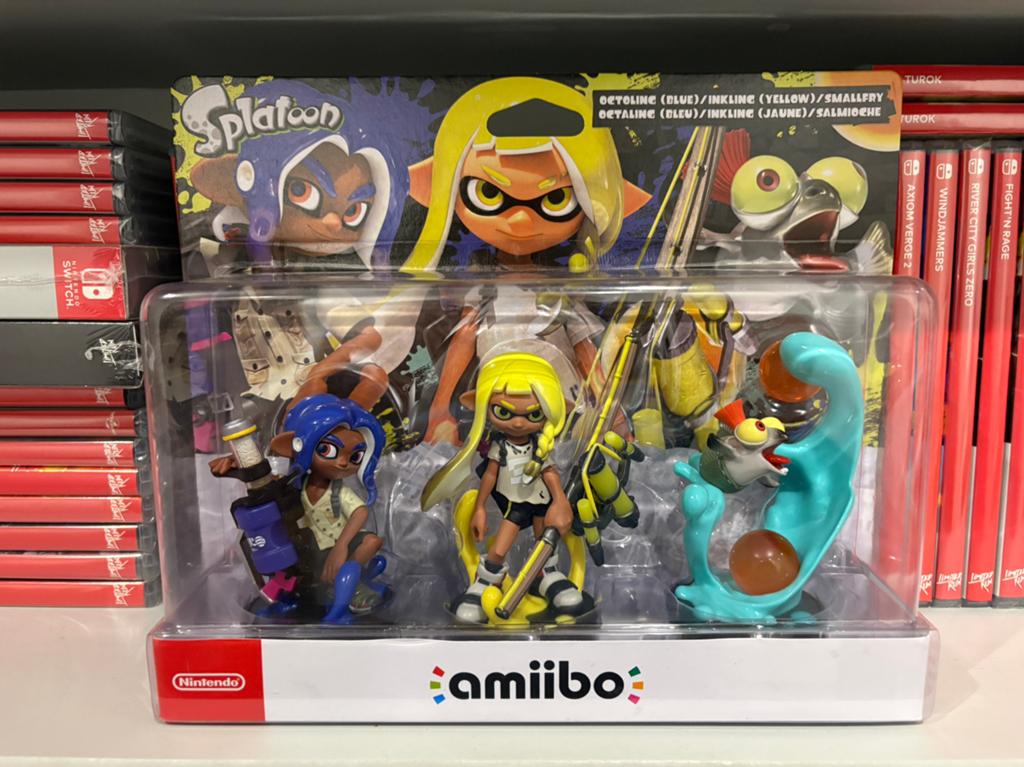 Amiibo Triopack Splatoon 3 (Nintendo Switch), Ophalen of Verzenden, Nieuw