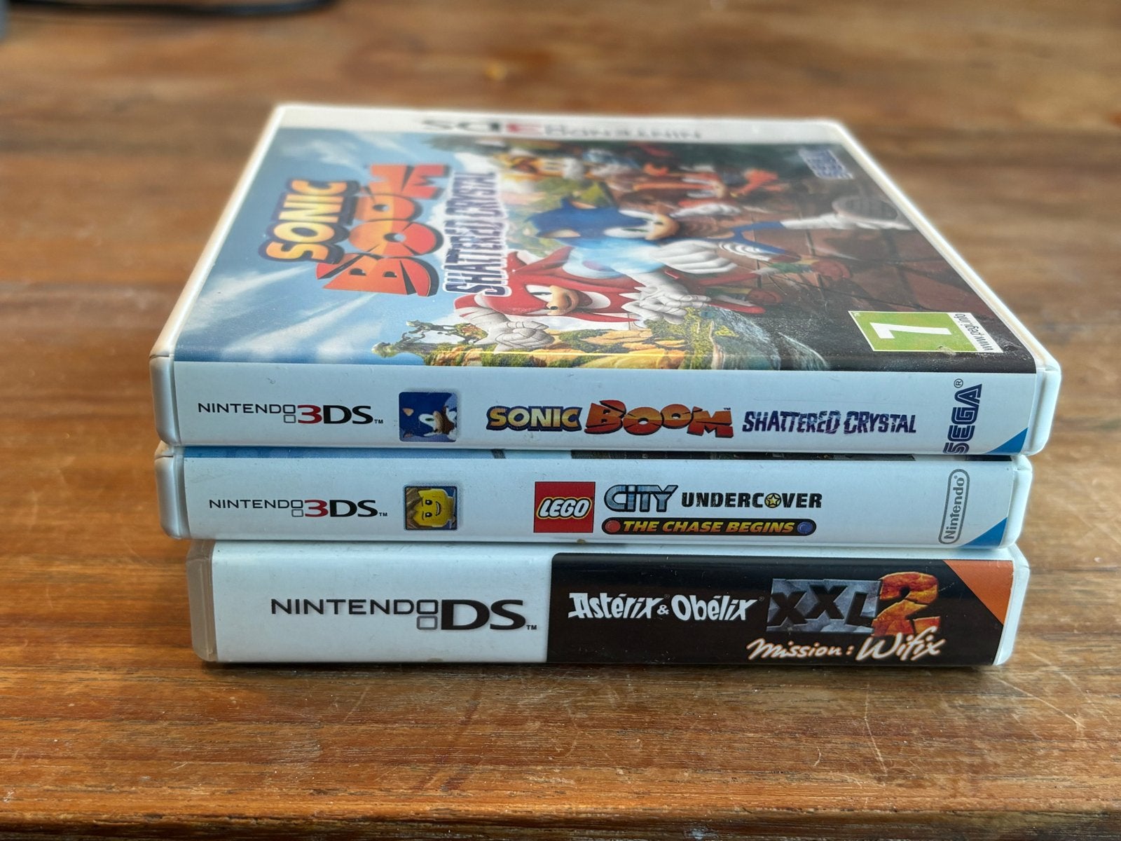 Nintendo 3DS/DS games: Sonic Boom, LEGO City, Asterix & Obel, Avontuur en Actie, Gebruikt, 1 speler, Ophalen of Verzenden
