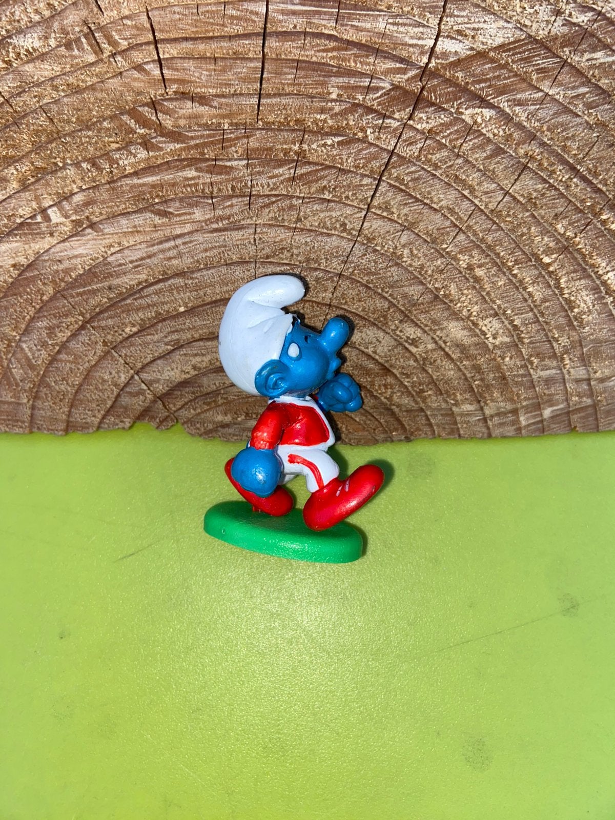 Smurfen promo smurf silan jogger, Ophalen of Verzenden, Gebruikt
