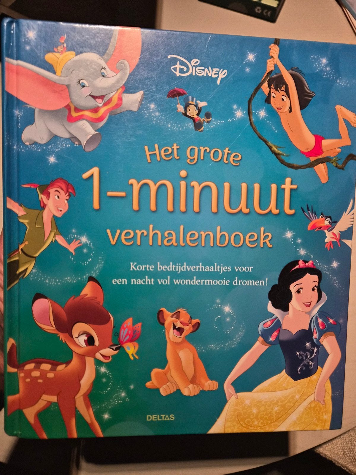 Disney Het Grote 1-Minuut Verhalenboek - Z.G.A.N., Ophalen of Verzenden, Zo goed als nieuw, 3 tot 4 jaar