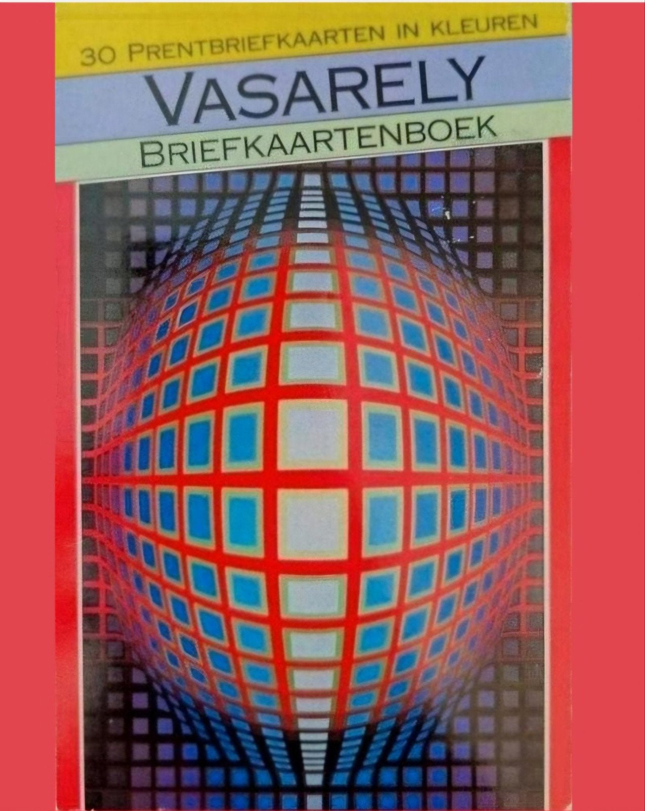 30 PRENTBRIEFKAARTEN van VASARELY, Verzenden, Zo goed als nieuw