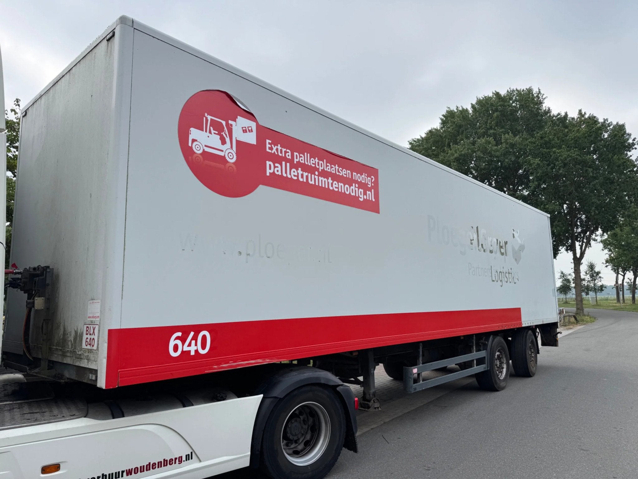 Pacton T2-001 2 ass gesloten oplegger (bj 2005), Overige brandstoffen, Origineel Nederlands, Particulier, Aanhangers en Opleggers