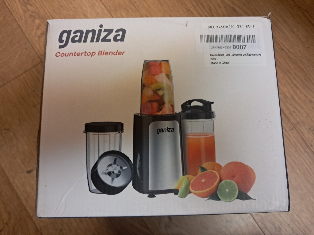 Ganiza Smoothie Maker / Mini Blender, Nieuw, DEVENTER, Kansenkoop@gmail.com, KANS&KOOP