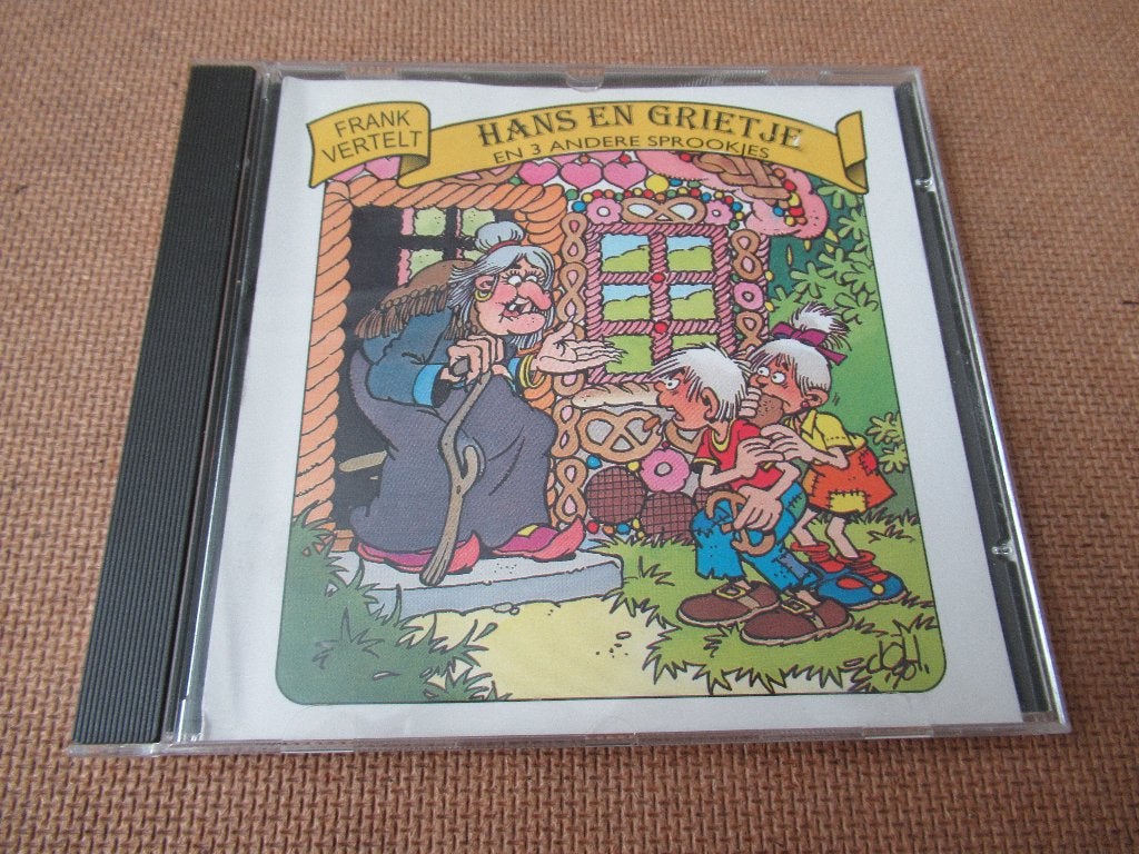 Hans en Grietje cd met voorkant Jan van Haasteren, Boeken, Stripboeken, Eén stripboek, Verzenden, Zo goed als nieuw, Jan van Haasteren