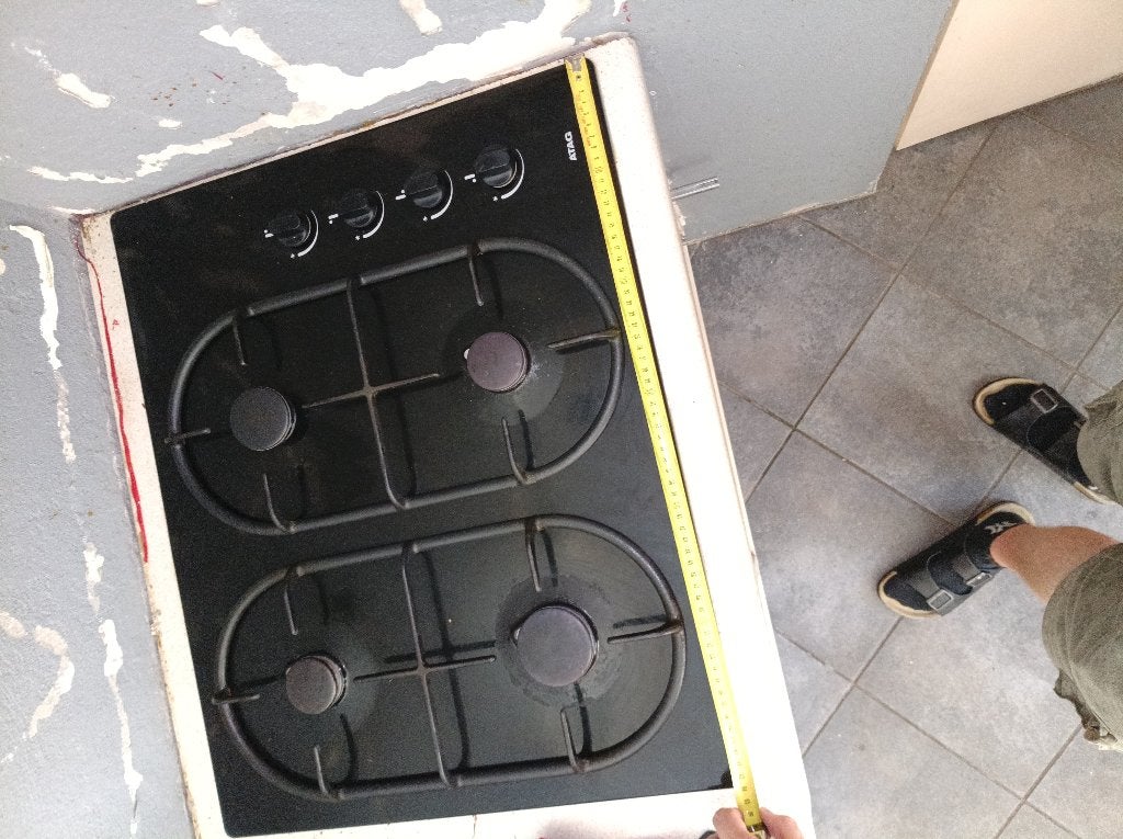 Inbouw gaskookplaat atag, Ophalen, Gebruikt, 4 kookzones, Inbouw