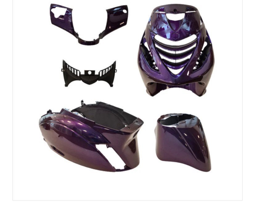 Mystic Purple KappenSet + Zip Zadel, Ophalen of Verzenden, Zo goed als nieuw, Zadel, Piaggio