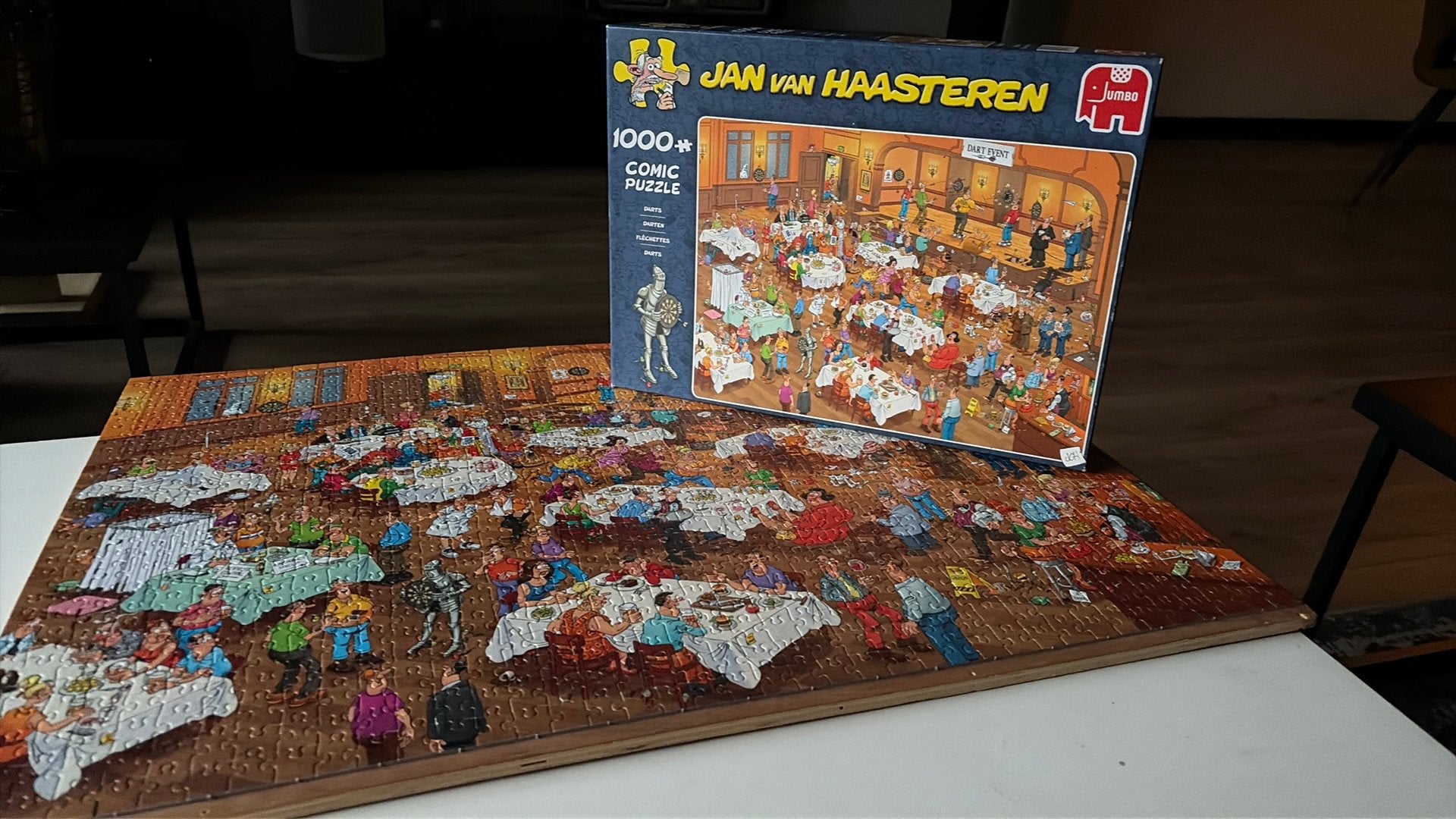Jan van Haasteren, Ophalen, 500 t/m 1500 stukjes, Zo goed als nieuw