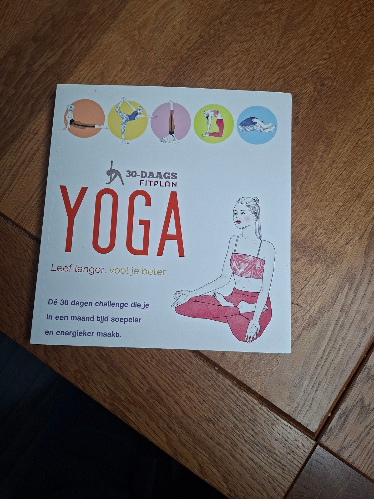 30-daags fitplan yoga boek - Zo goed als nieuw, Ophalen, Zo goed als nieuw, Overig