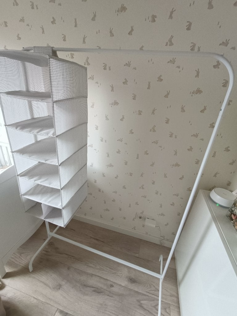 Kledingrek mulig met opberger, Ophalen, Zo goed als nieuw
