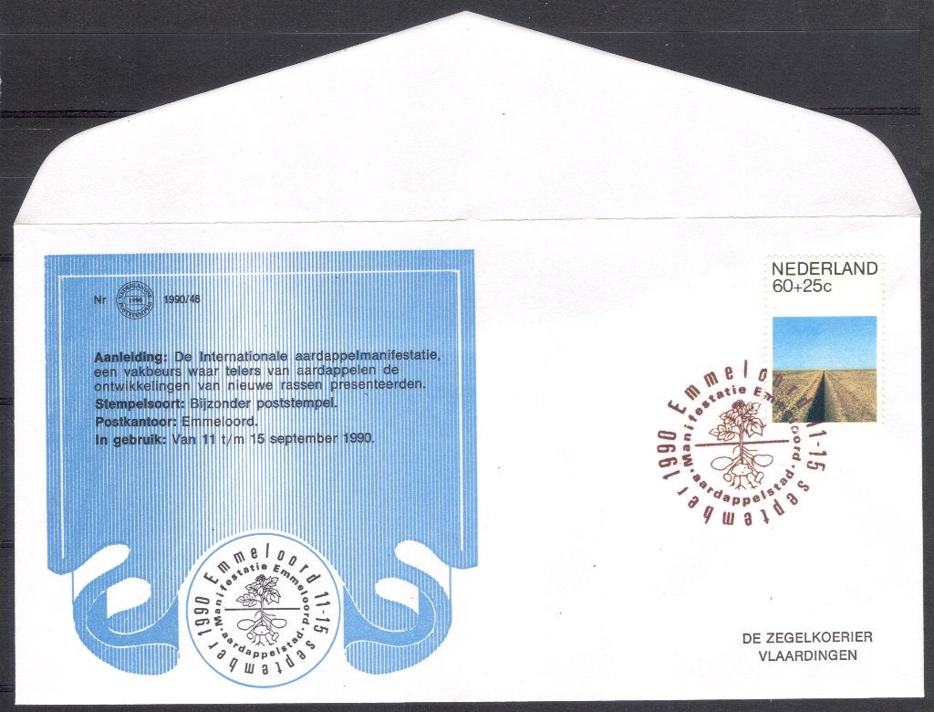 Internationale aardappelmanifestatie Emmeloord 1990, Verzenden, Envelop