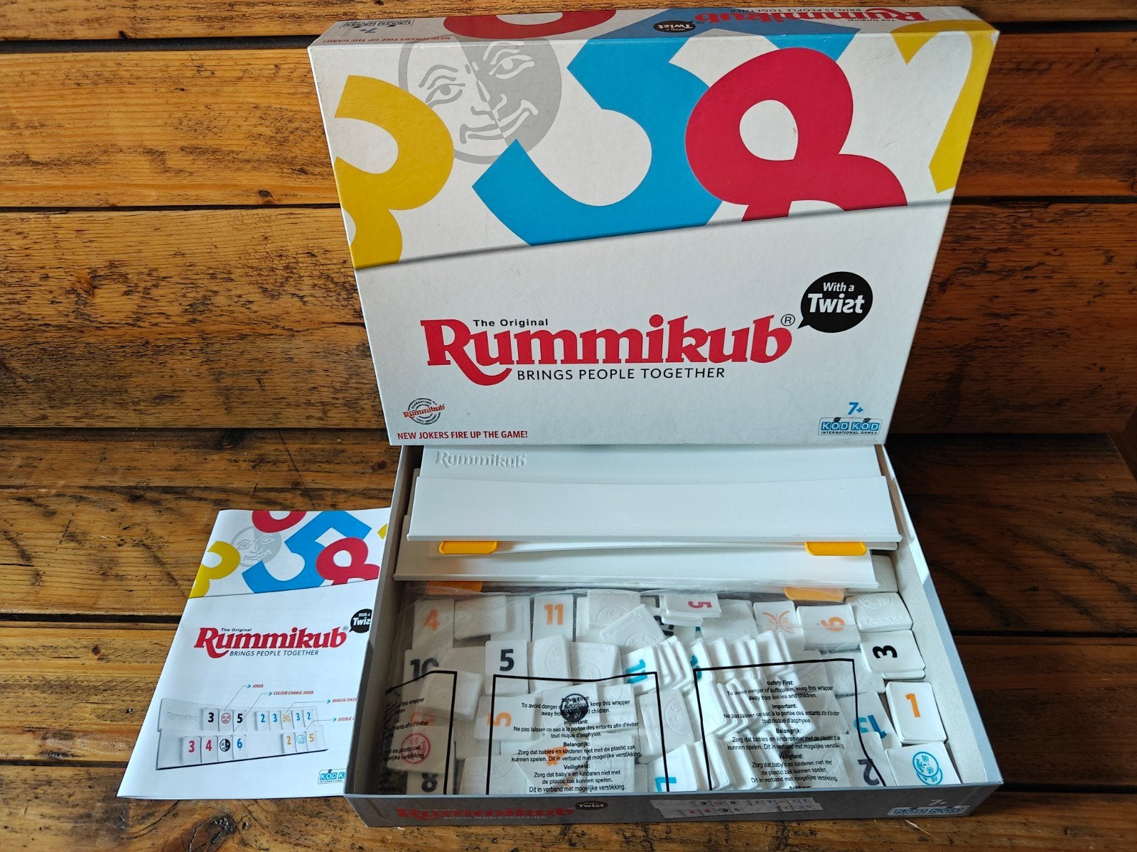 4 X Rummikub., Hobby en Vrije tijd, Ophalen of Verzenden, Goliath., Goliath., Goliath.