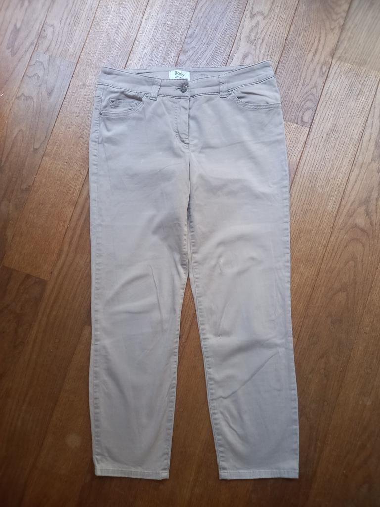 Gerry Weber 7/8 broek model Roxy maat 40, Kleding | Dames, Maat 38/40 (M), Beige, Ophalen of Verzenden, Driekwart