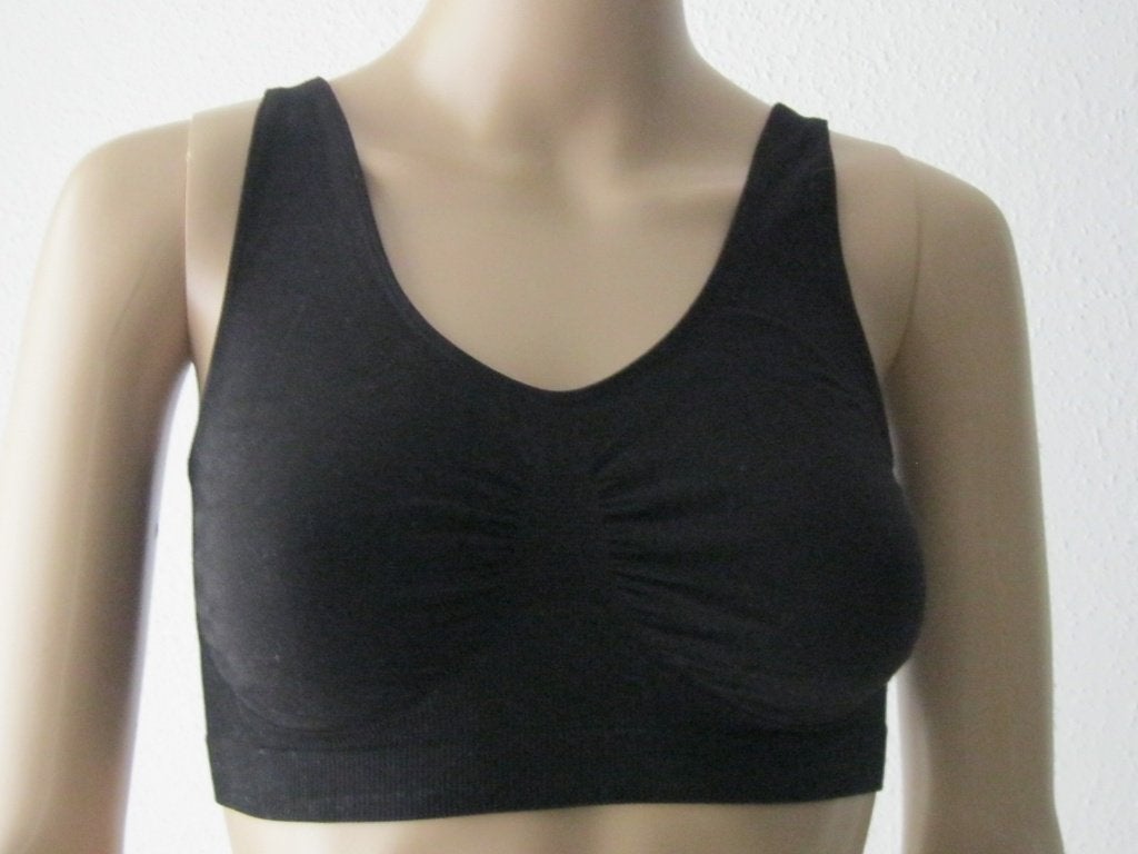 maat M, zwarte Gina Benotti comfort BH, Velform, Ophalen of Verzenden, Zwart, BH