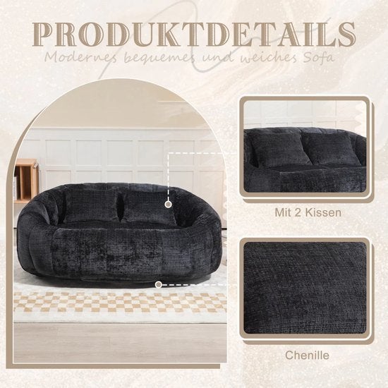 Zitzak – Zitzakbank – Loungestoel – Loungebank, Corvance B.V., Verzenden, Nieuw, Corvancebol@gmail.com