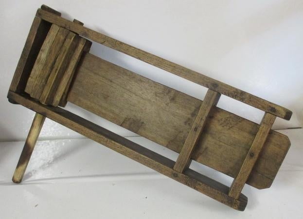supergrote antieke houten ratel folklore, Antiek en Kunst, Verzenden