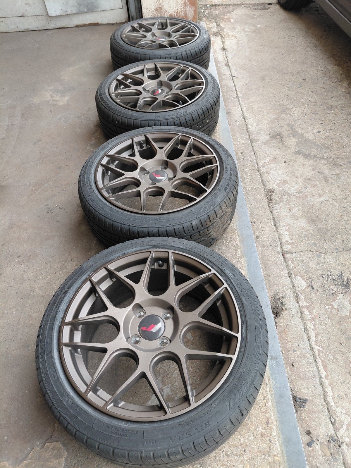 japan racing wielen 16inch 4x98, 16 inch, Banden en Velgen, Ophalen of Verzenden, Personenwagen