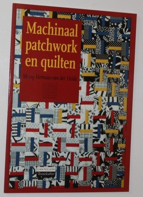 Machinaal patchwork en quilten - Vermaas, Ophalen of Verzenden, Zo goed als nieuw, Borduren en Naaien