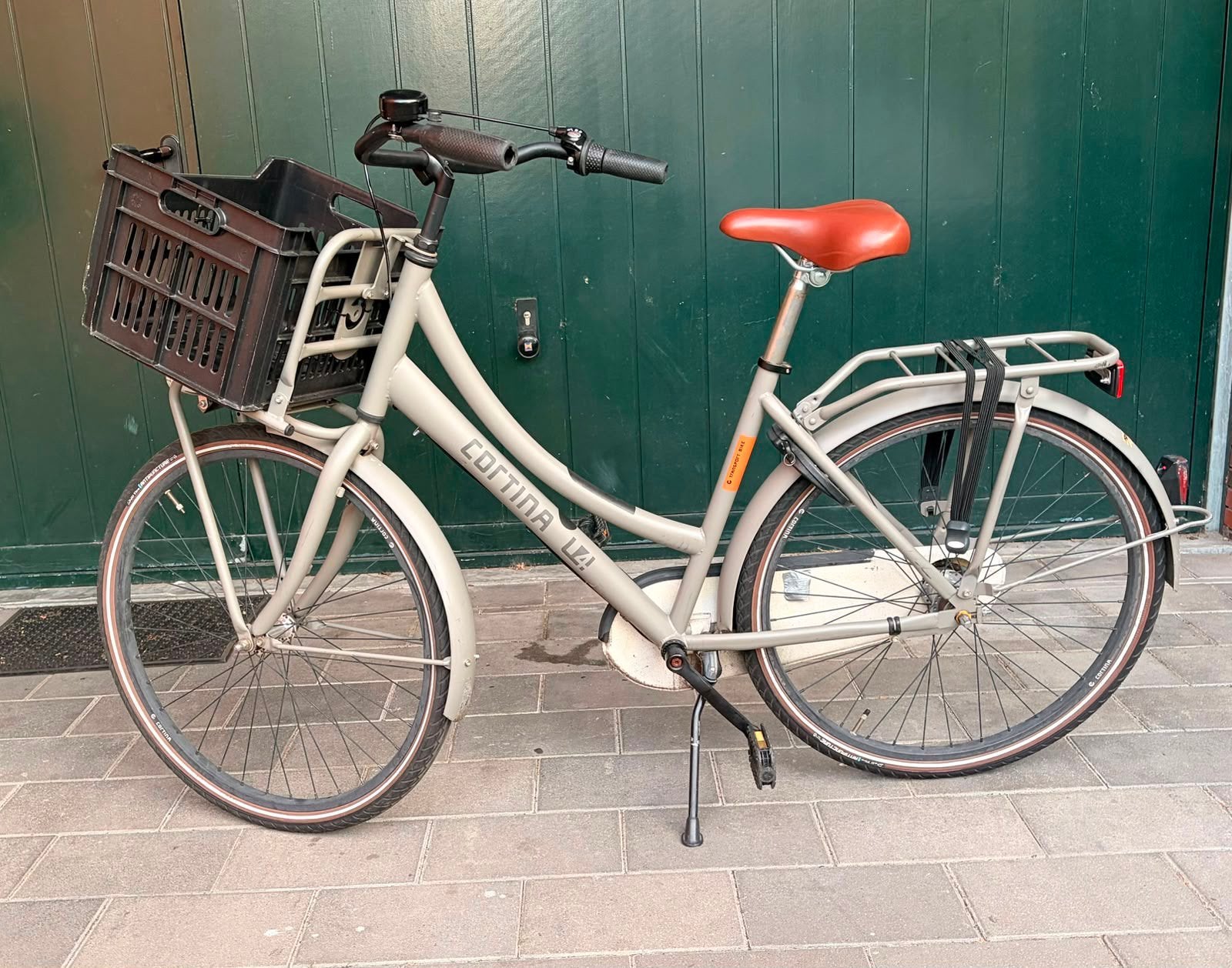 Cortina L4 meisjesfiets 21 inch, Ophalen, Gebruikt, 26 inch of meer, Versnellingen