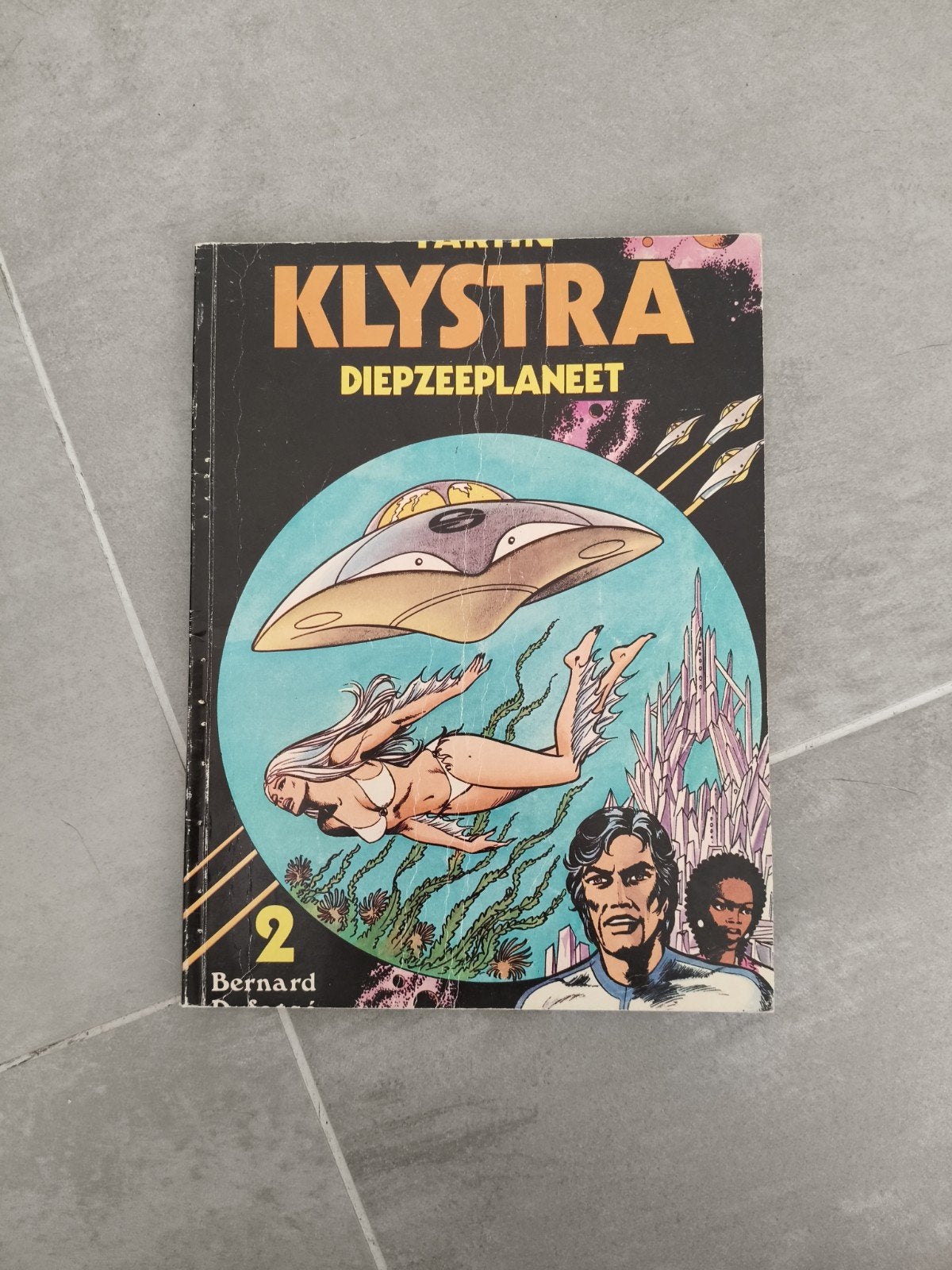 Klystra: Diepzeeplaneet - Bernard (Stripboek), Ophalen of Verzenden