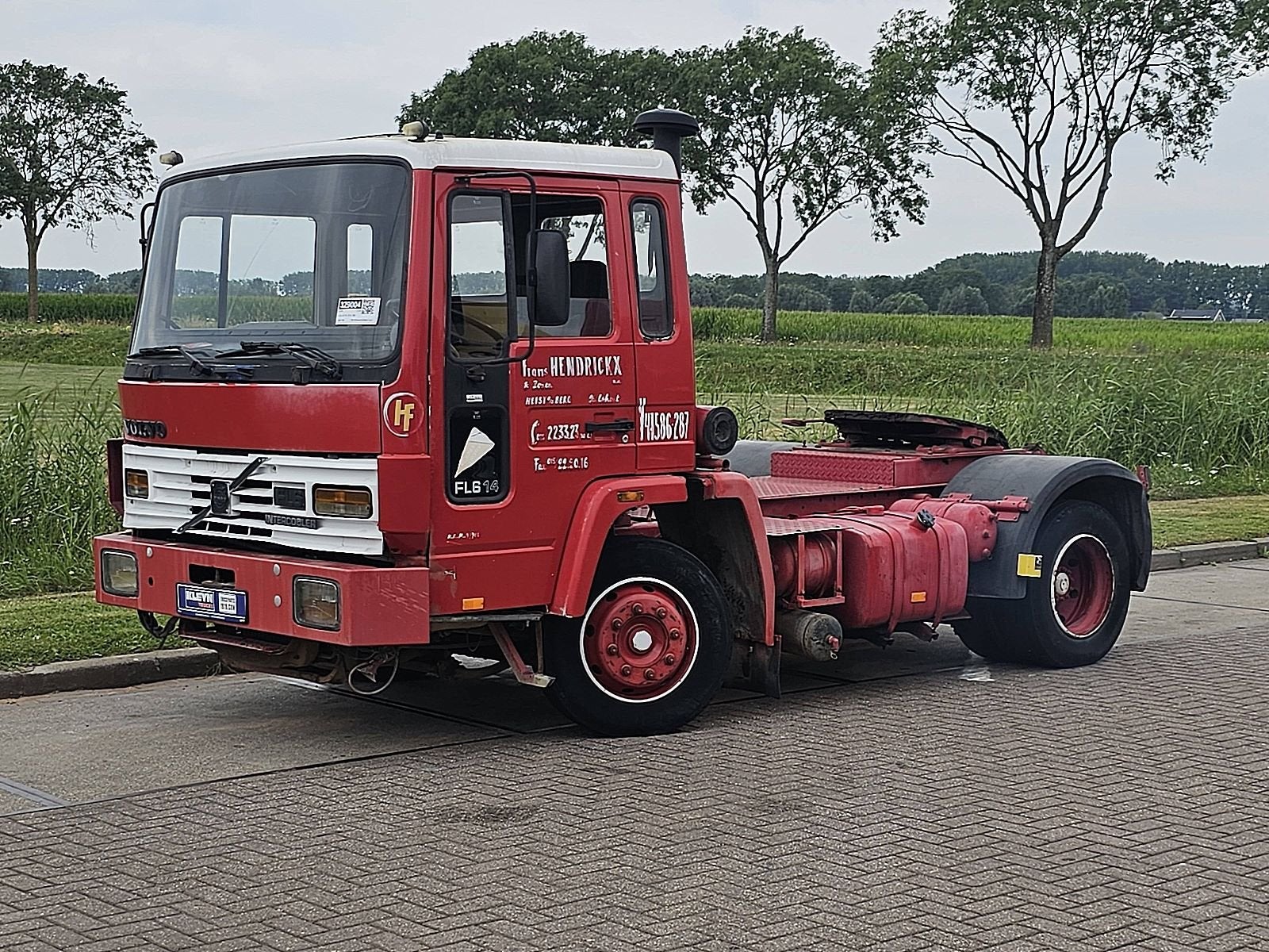 VOLVO FL 614.180 manual, Auto's, Bedrijf, Volvo, Te koop, Rood