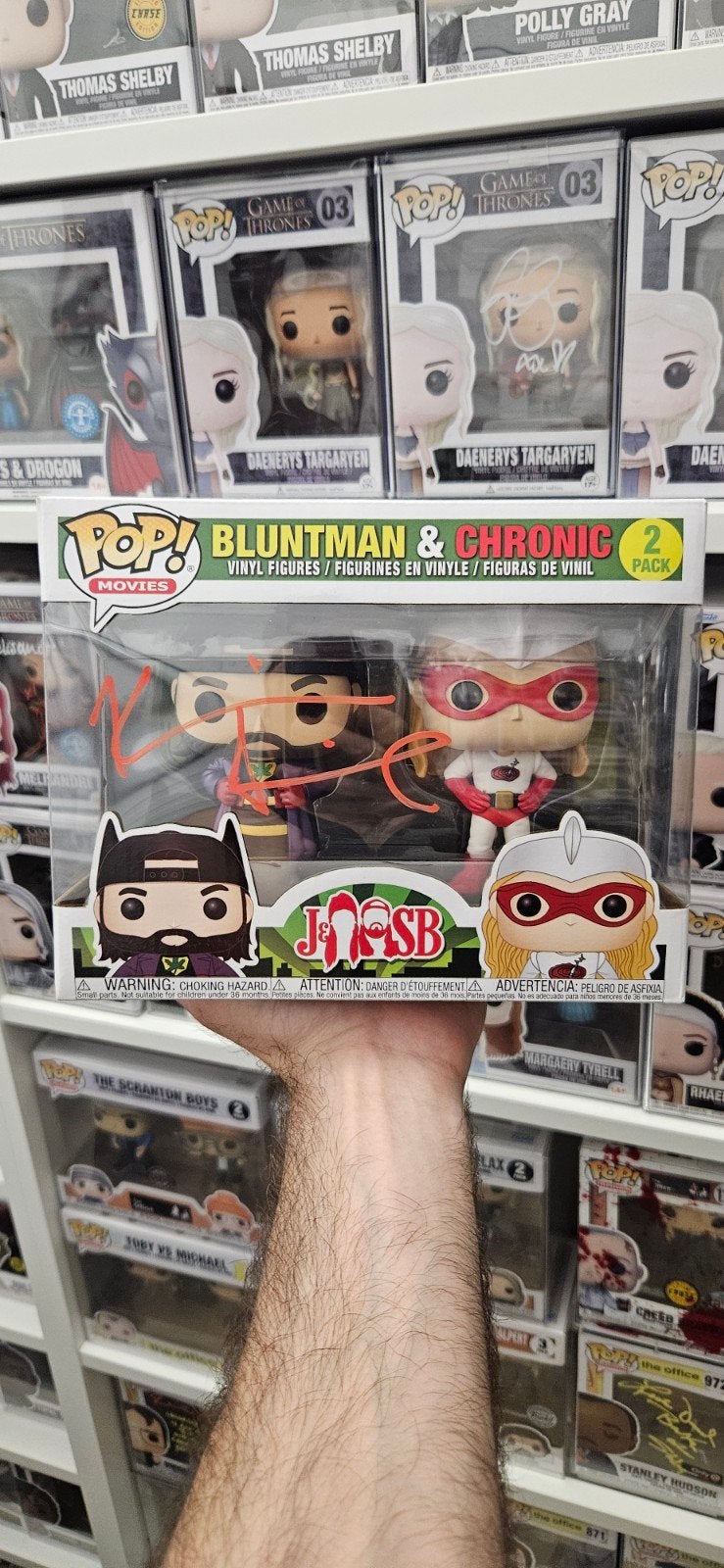 Funko Bluntman & Chronic 2 Pack handtekening Kevin Smith, Ophalen of Verzenden