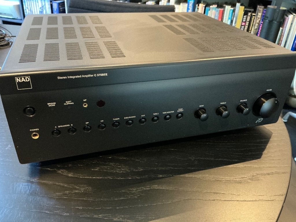 NAD versterker C375BEE, Ophalen, Gebruikt, 120 watt of meer, Overige merken