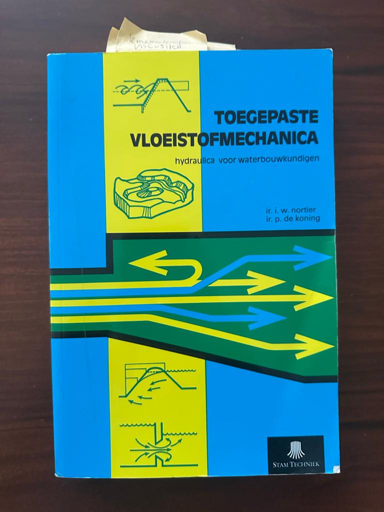 Toegepaste Vloeistofmechanica - Hydraulica Waterbouwkunde, Boeken, Techniek, Ophalen of Verzenden, Zo goed als nieuw, Bouwkunde