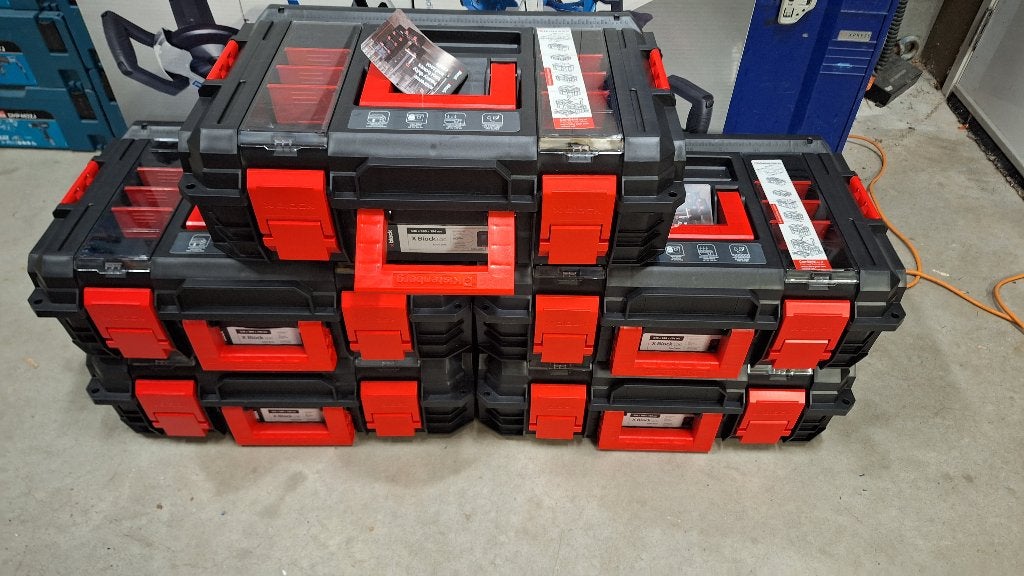 Partij Kistenberg X Block LOG gereedschap kisten koffers, ., Nieuw, Ophalen of Verzenden, .