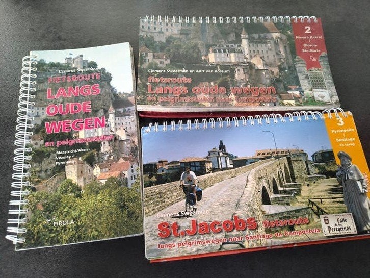 Clemens-sweerman /Aart van Ross- Fietsroute langs oude wegen, Overige merken, Fiets- of Wandelgids, Europa, Ophalen of Verzenden