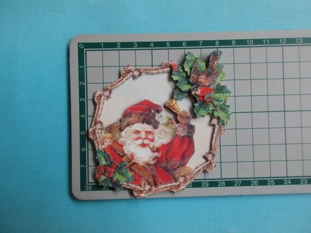 k652 KERST / kerstman / vogel, Verzenden, Nieuw, Kerst, Overige typen