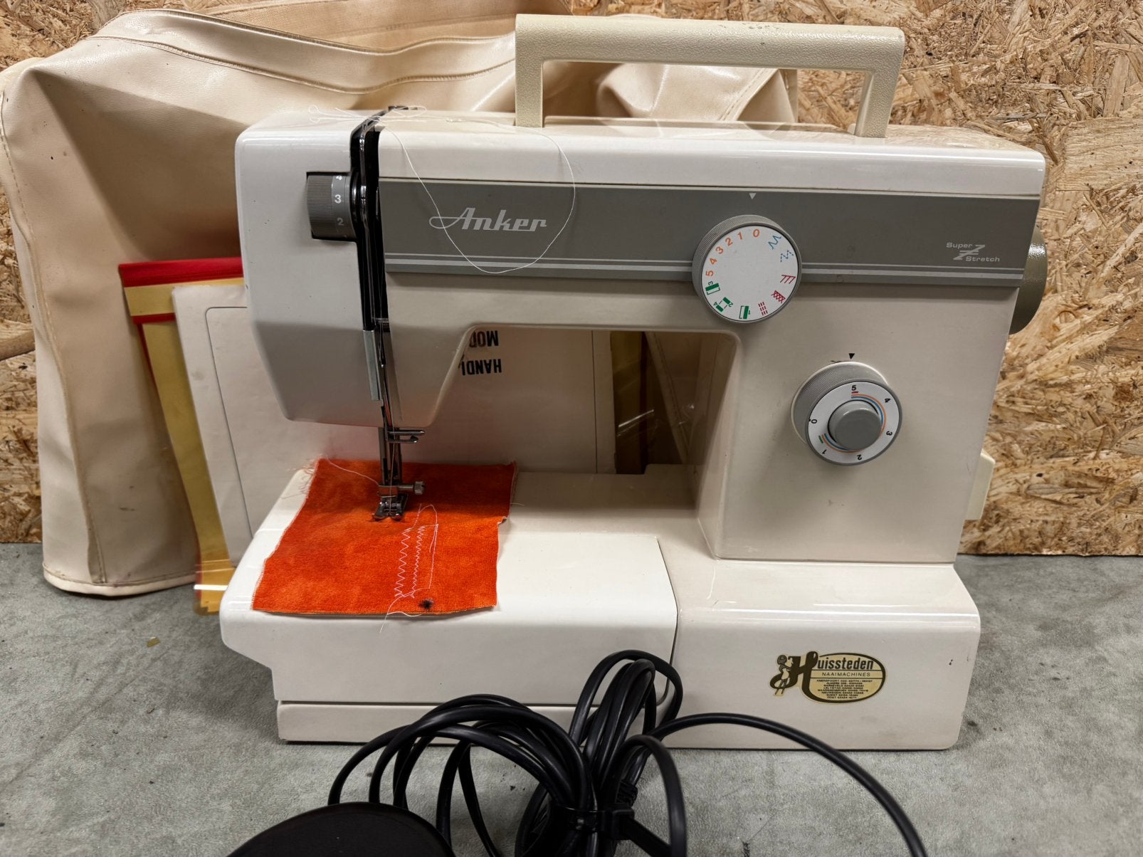 Betrouwbare Anker Model 220 Naaimachine (Compleet) - ReK4, Hobby en Vrije tijd, Overige merken, Gebruikt, Anker, Ophalen of Verzenden