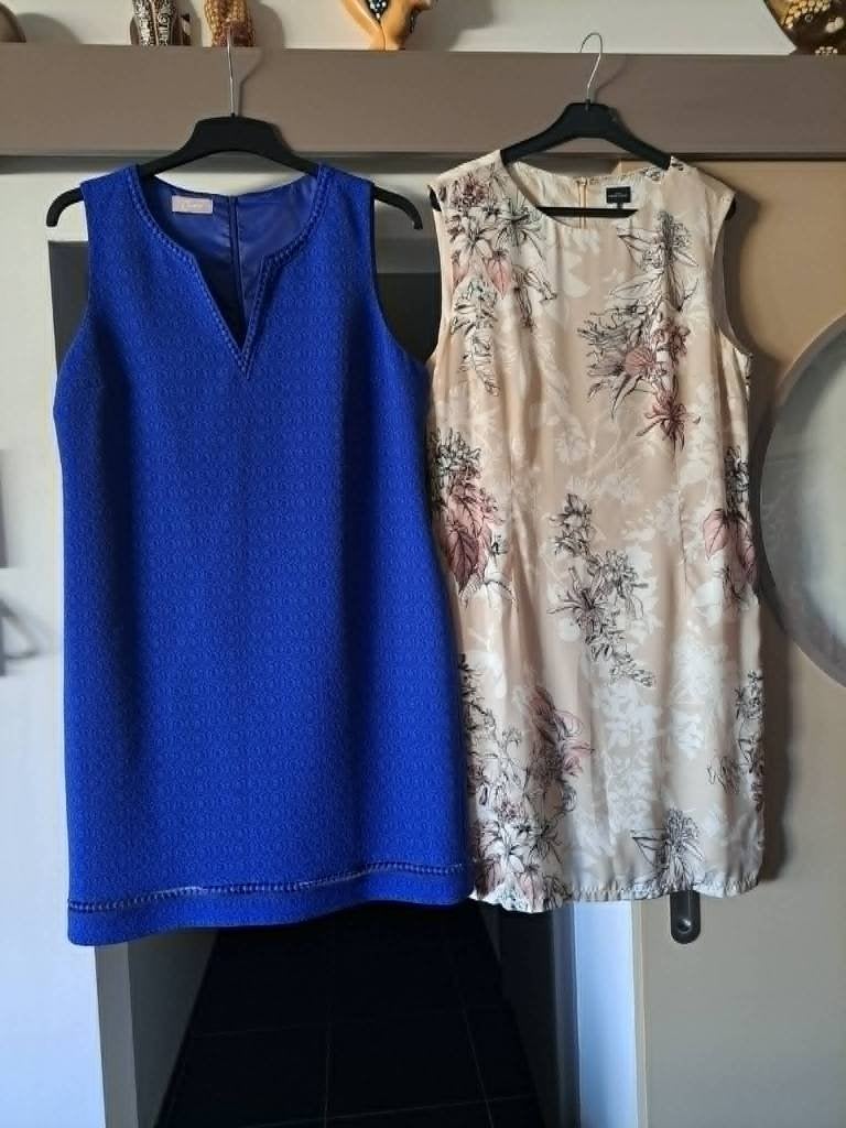 Cassis en/of Your Sixh Senses, jurk, zomer, 44/46, Blauw, Maat 46/48 (XL) of groter, Nieuw, Ophalen of Verzenden