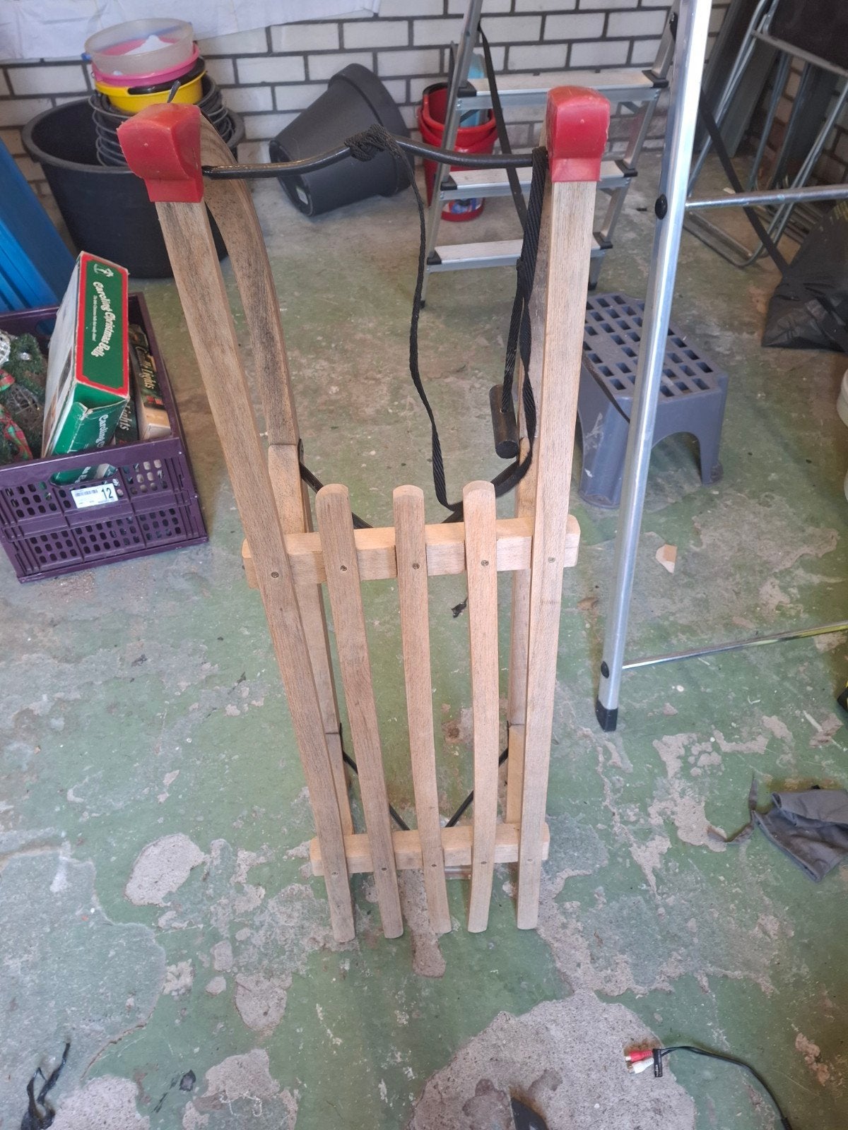 Slee, Ophalen, Gebruikt, Hout