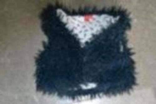 116 kort blauw vest, Kinderen en Baby's, Verzenden, Zo goed als nieuw, Meisje, Trui of Vest