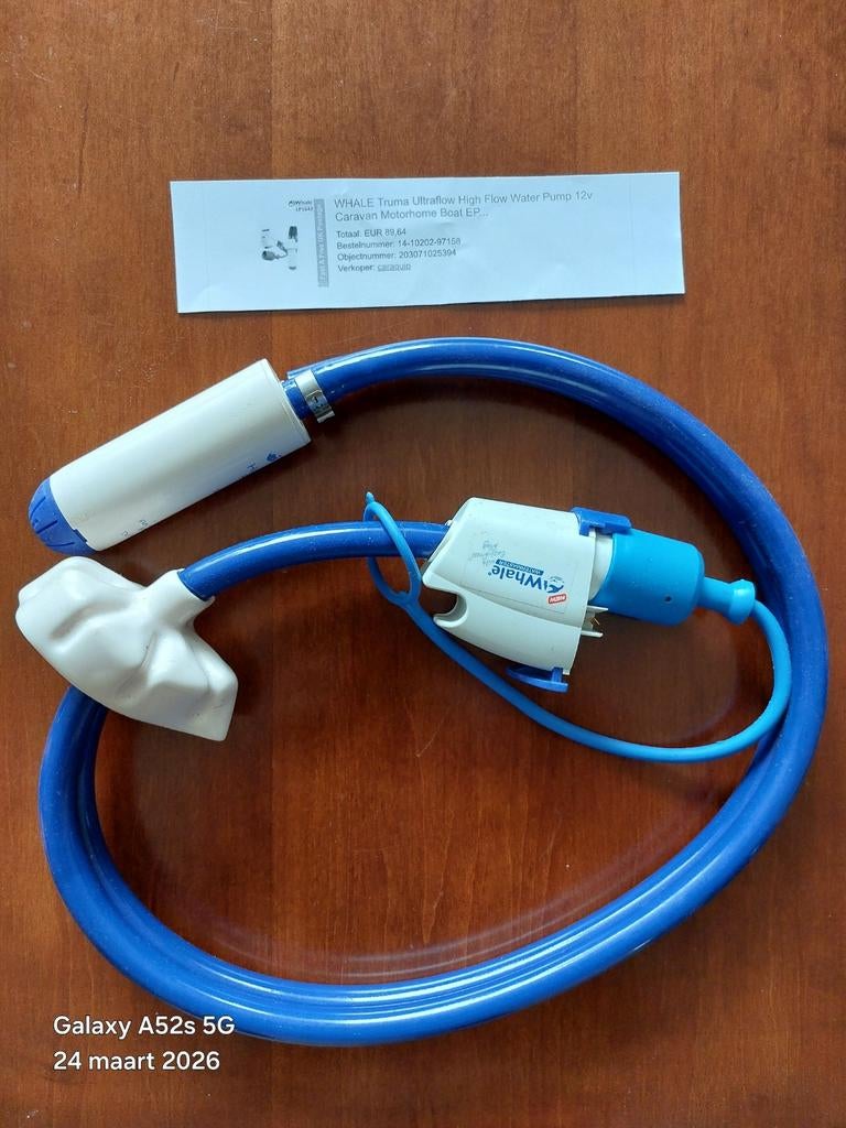 Whale Ultraflow High Flow Waterpomp 12V Camper/Caravan, Ophalen of Verzenden, Nieuw