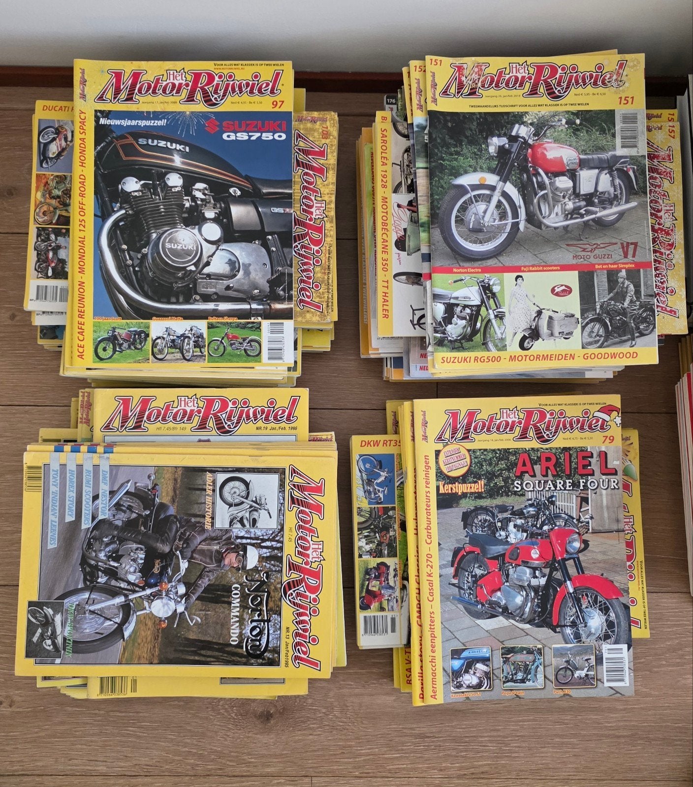 Het Motor Rijwiel, Ophalen