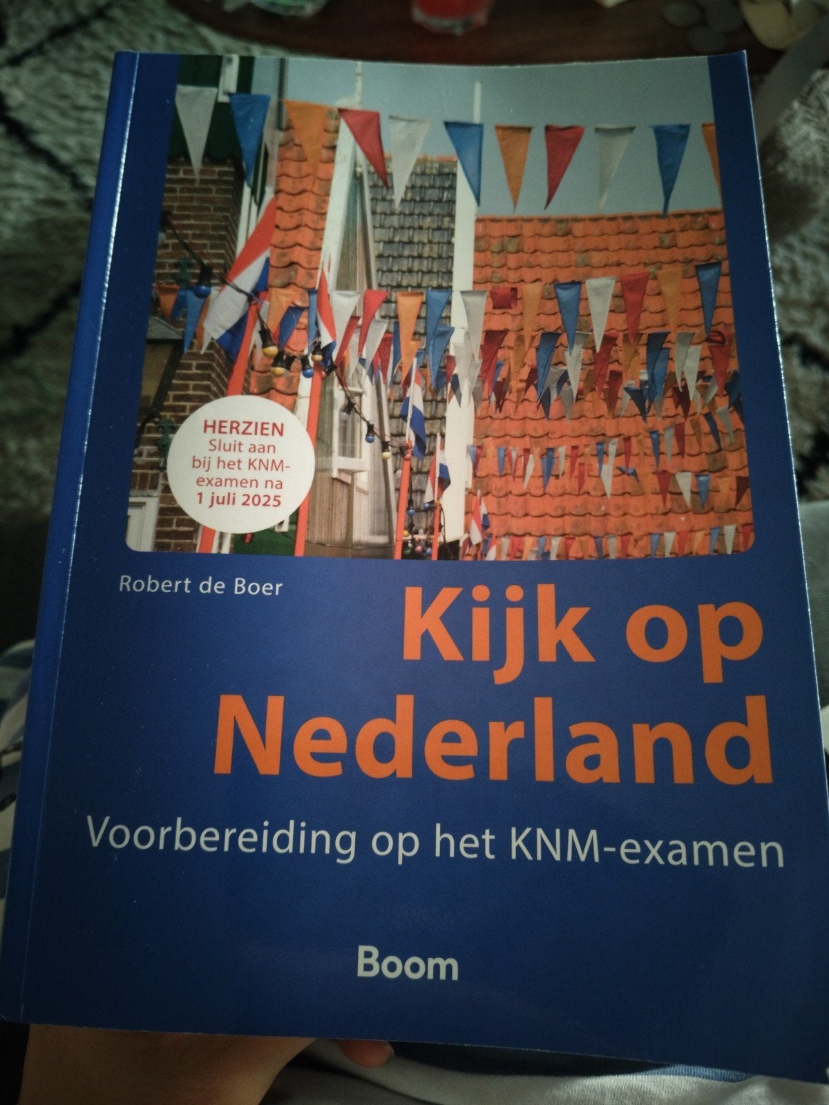 Kijk op Nederland - Geschikt voor het KNM examen na 2025, Ophalen of Verzenden, Zo goed als nieuw, Robert de Boer, Alpha