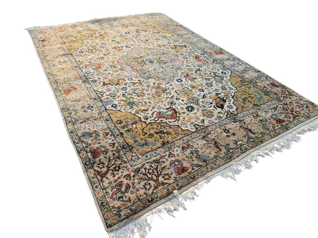 Prachtig handgeknoopt Perzisch tapijt 210 x 300 cm, Gebruikt, 200 cm of meer, Ophalen of Verzenden, 200 cm of meer
