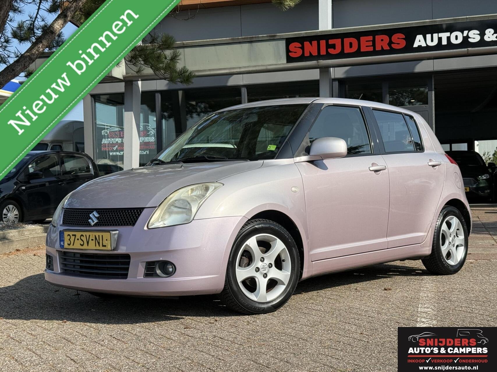 Suzuki Swift 1.3 Shogun nieuwe apk, Auto's, Suzuki, Voorwielaandrijving, Stof, Zwart, 965 kg