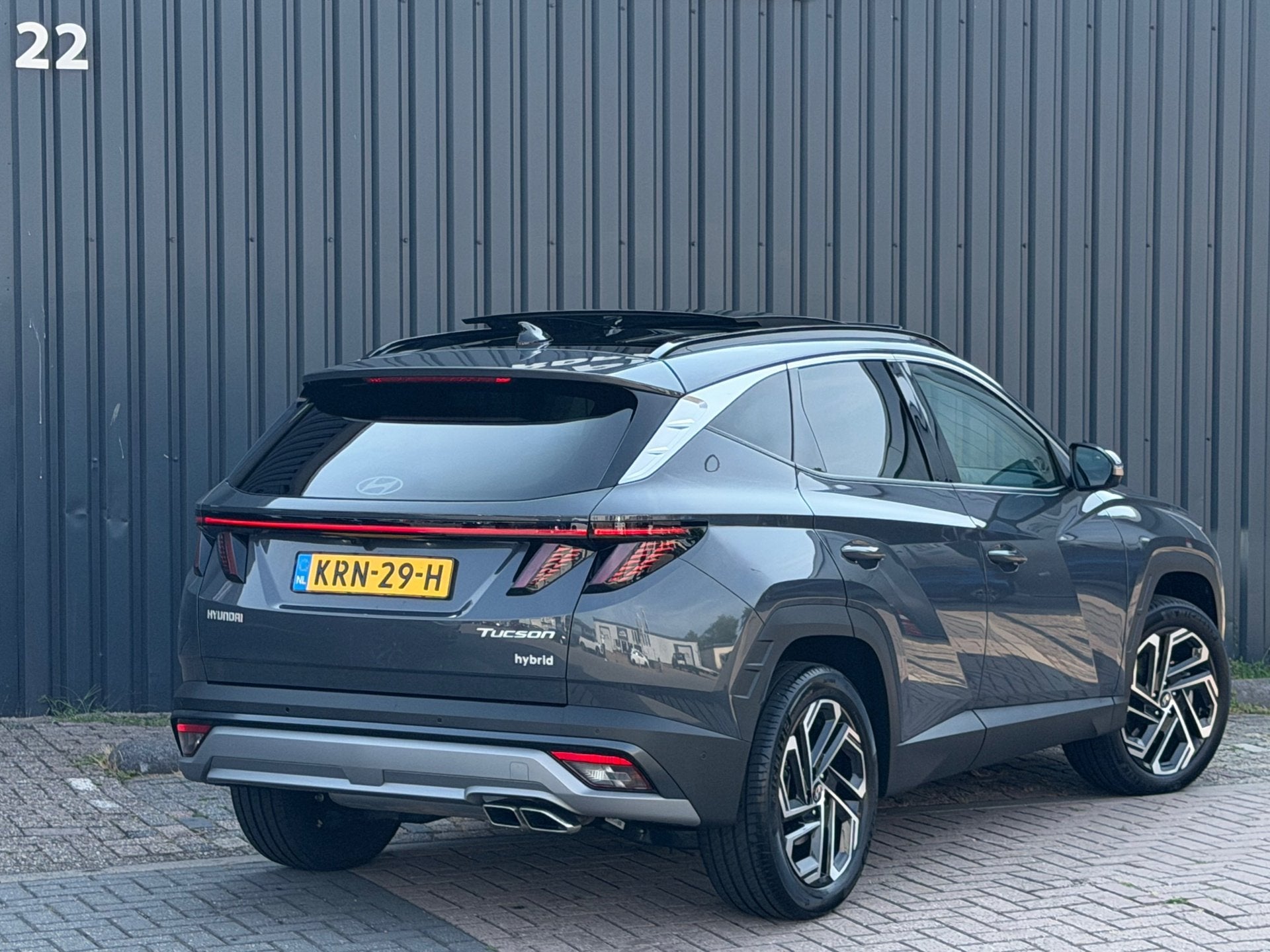 Hyundai TUCSON 1.6 T-GDI HEV Business Sky|Pano|Head-Up|Nieuw, Auto's, Gebruikt, 4 cilinders, Leder, Bedrijf