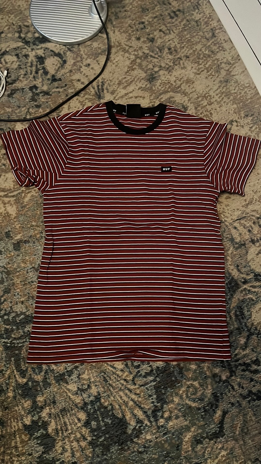 HUF t-shirt M, Kleding | Heren, Ophalen of Verzenden, Zo goed als nieuw, Maat 48/50 (M), Rood