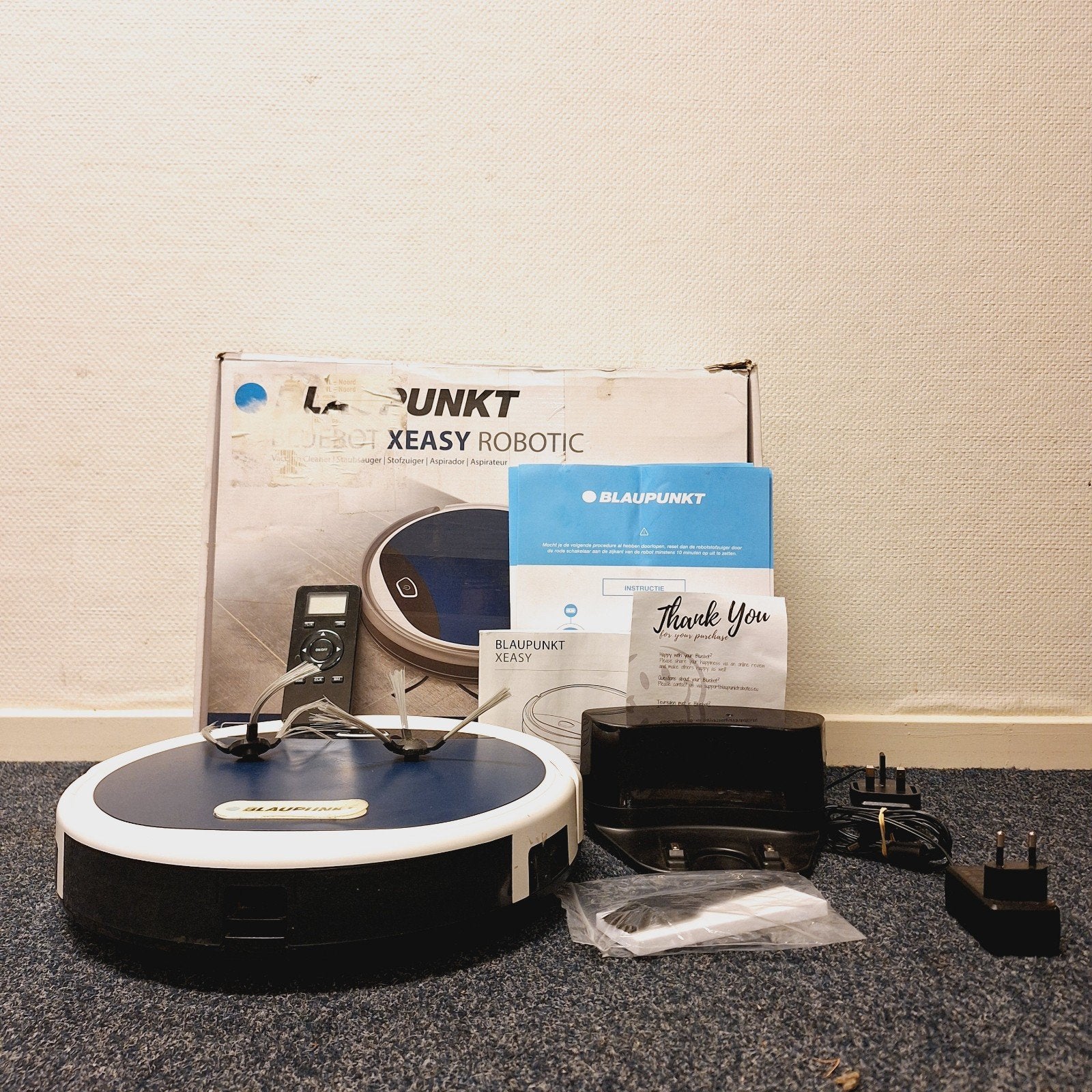Blaupunkt BlueBot BPK-VCBB1XE - Robotstofzuiger + Accessoir., Stofzak, Overige merken, ., Nieuw