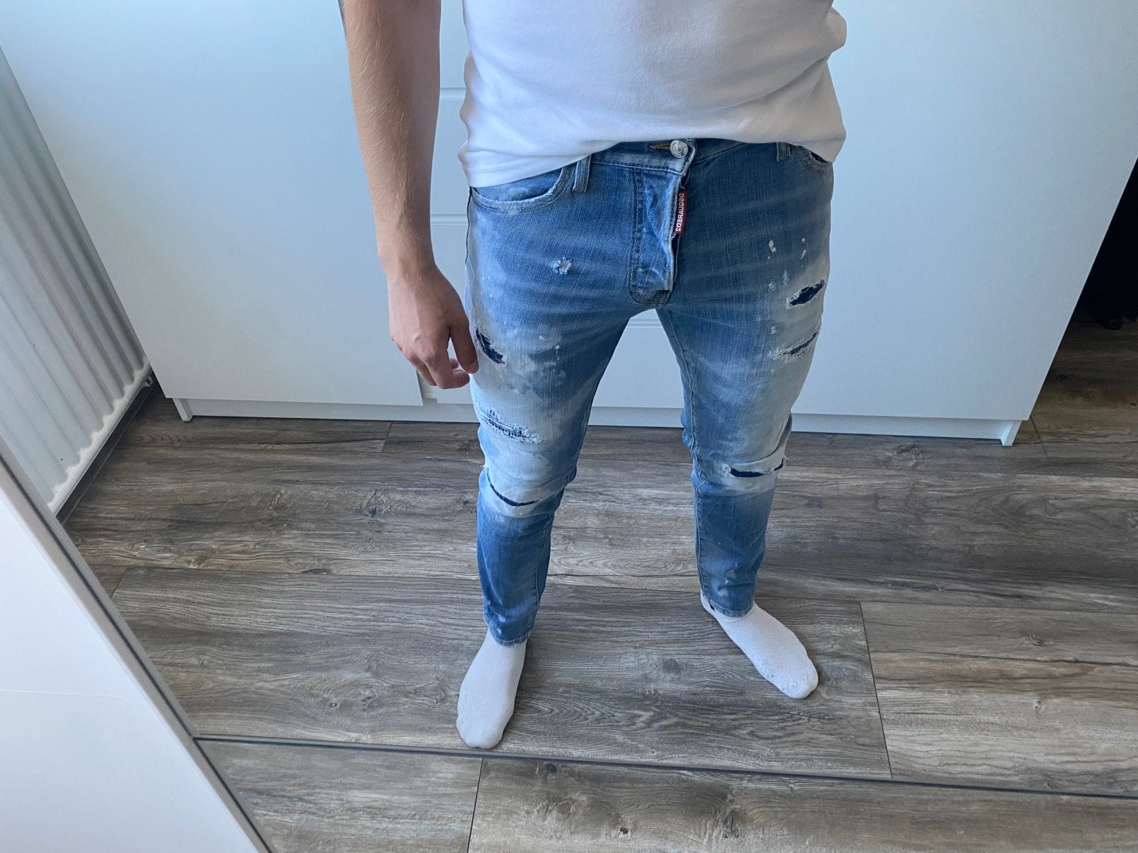 Dsquared2 Cool Guy Jean Blue Size 44, Kleding | Heren, Spijkerbroeken en Jeans, ., W32 (confectie 46) of kleiner, Zo goed als nieuw