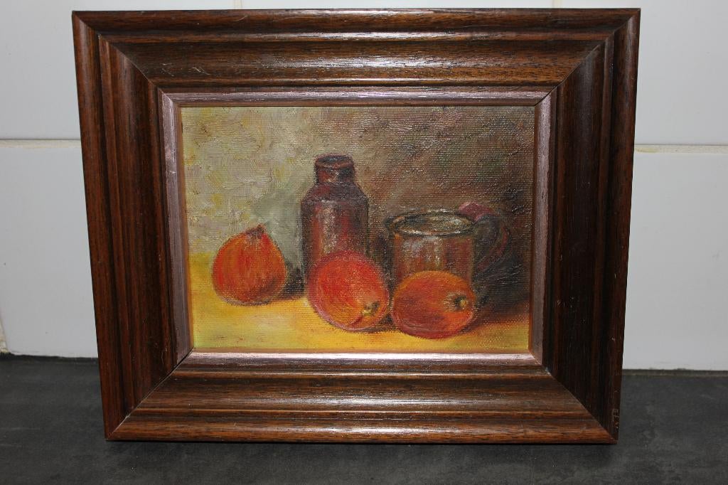 Schilderij stilleven, Ophalen