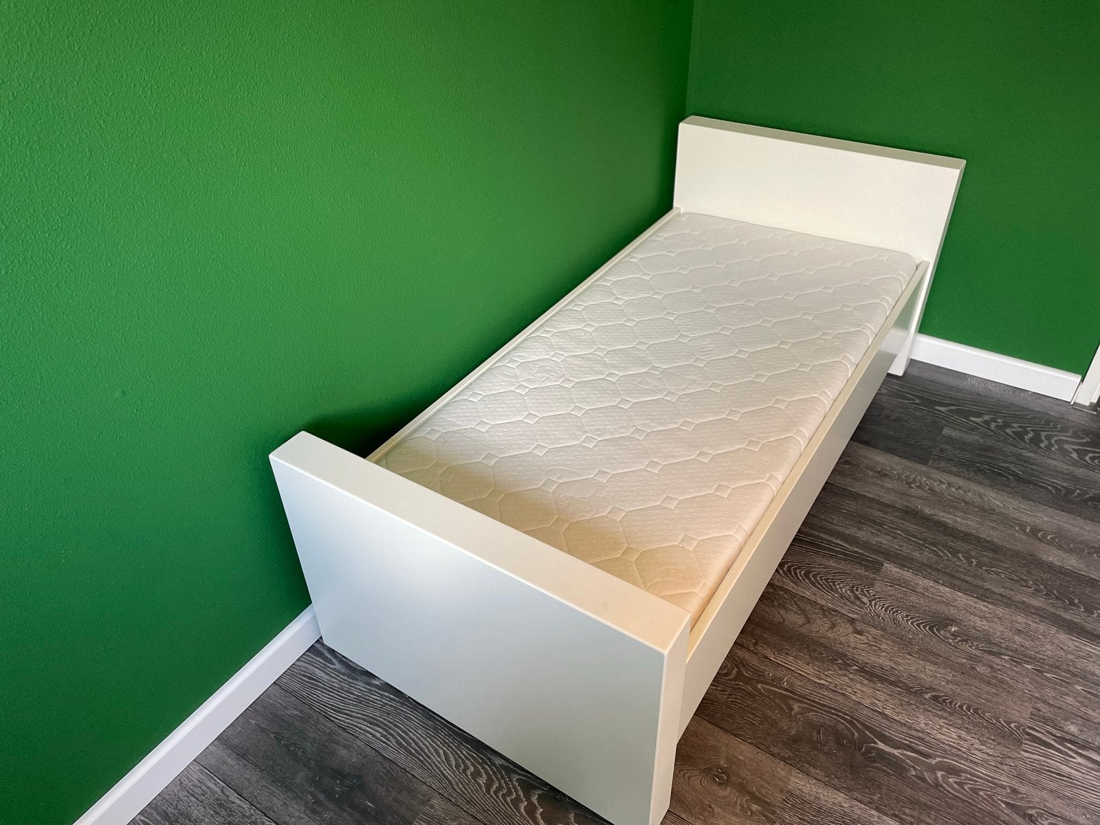 Kidsmill peuterbed 70x150 - zo goed als nieuw incl. matras, Ophalen, Zo goed als nieuw