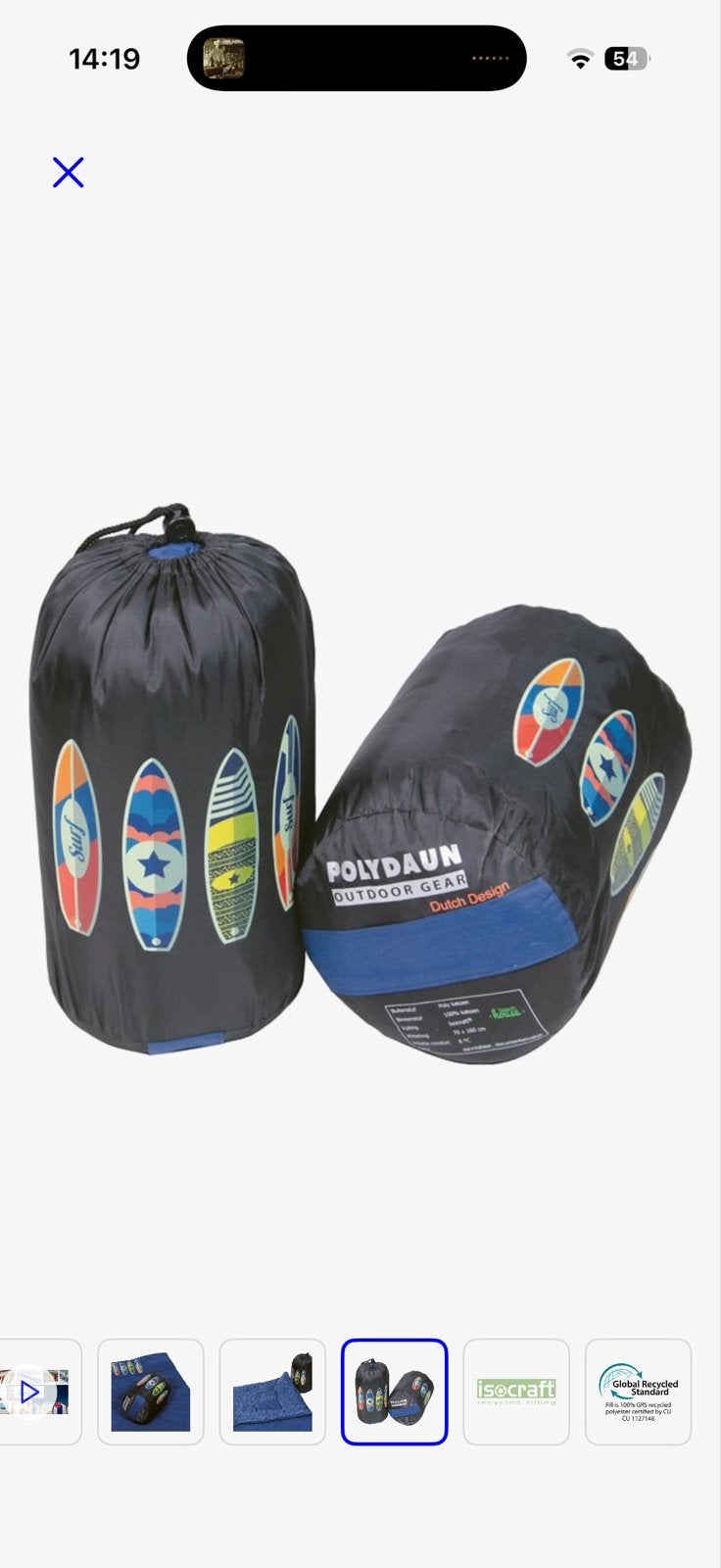 Polydaun Kinder Slaapzak - Comfortabel & Kleurrijk, Ophalen of Verzenden, Zo goed als nieuw