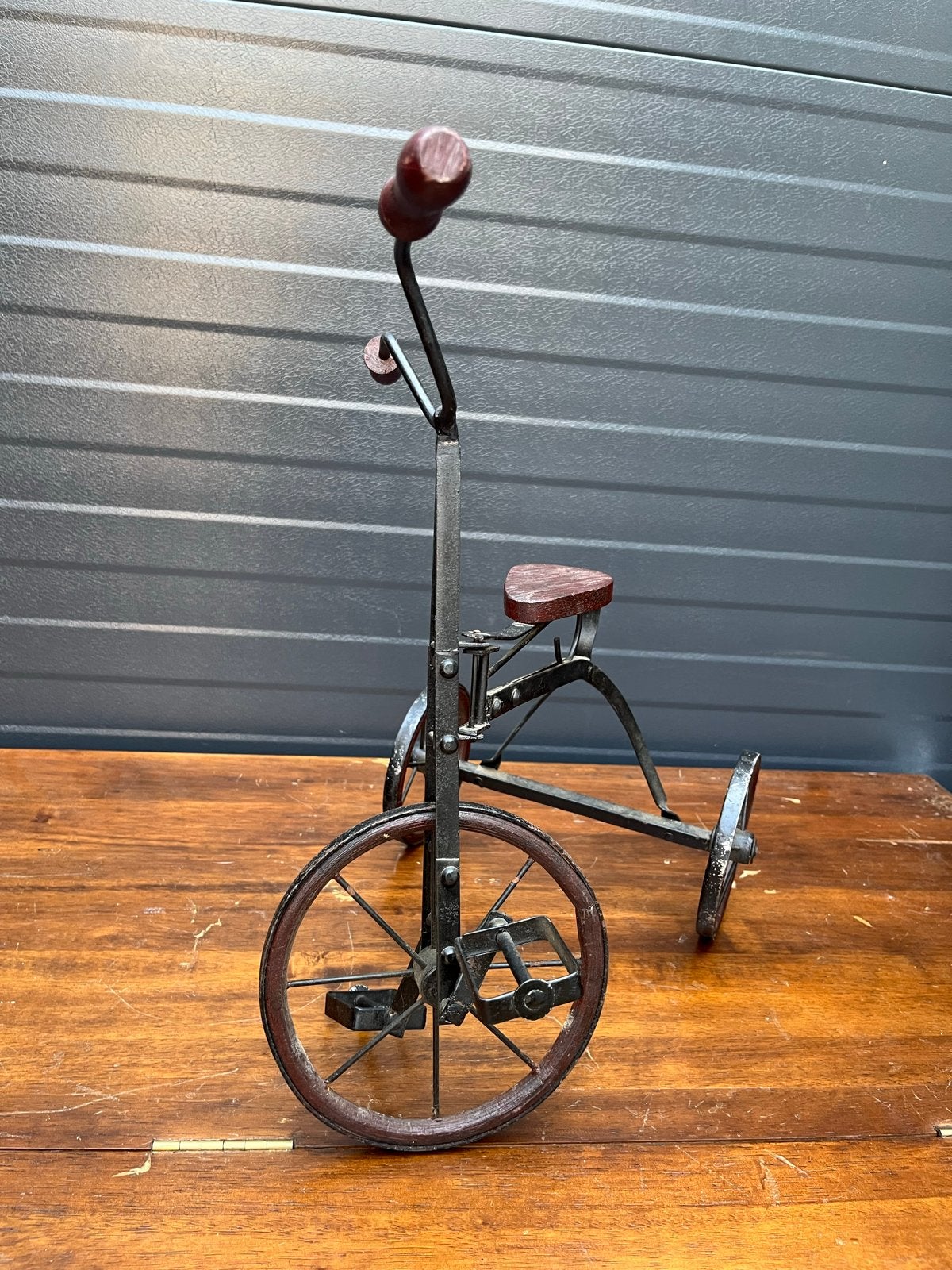 Decoratief fietsje - Vintage stijl driewieler, Antiek en Kunst, Ophalen of Verzenden